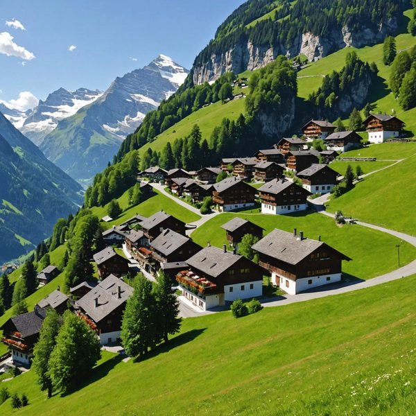Comment organiser une visite des villages perchés dans les Alpes suisses?