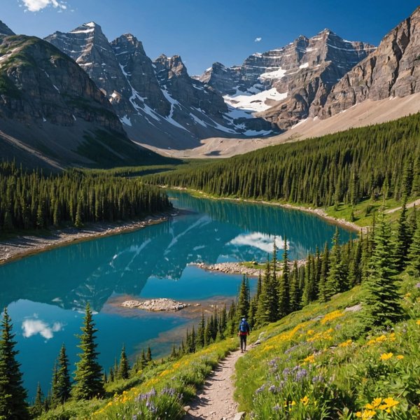 Comment choisir une croisière qui inclut des randonnées pour explorer les montagnes rocheuses au Canada?