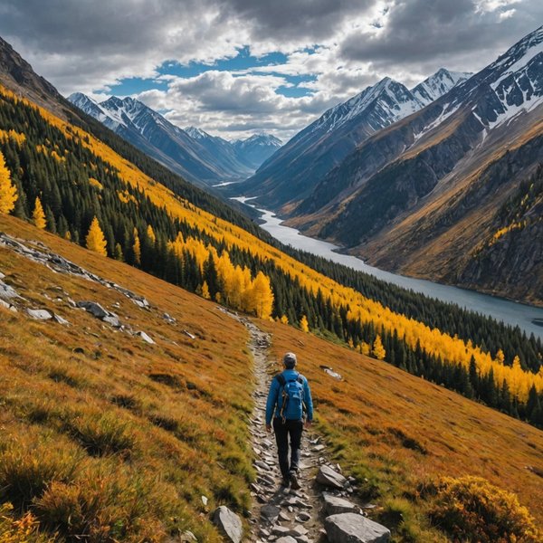 Quels sont les meilleurs conseils pour une randonnée dans les montagnes de l'Altai, Russie, pendant l'automne?